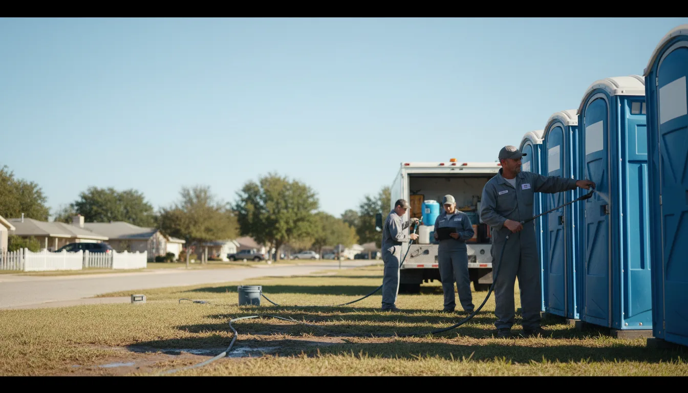 Long-Term Portable Toilet Rental in Alpine, TX near me